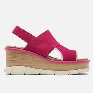 Sorel Joanie III Slingback [Fuchsia Fizz/Chalk]